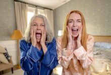 Jamie Lee Curtis Lindsay Lohan Freakier Friday