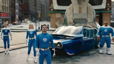 Pedro Pascal Vanessa Kirby Joseph Quinn Ebon Moss Bachrach The Fantastic Four First Steps
