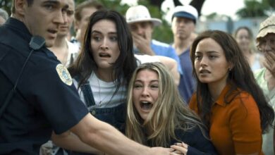 Madelyn Cline Chase Sui Wonders Sarah Pidgeon Luke Van Os In I Know What You Did Last Summer