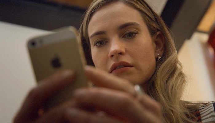 Lily James Swiped Lily James Swiped