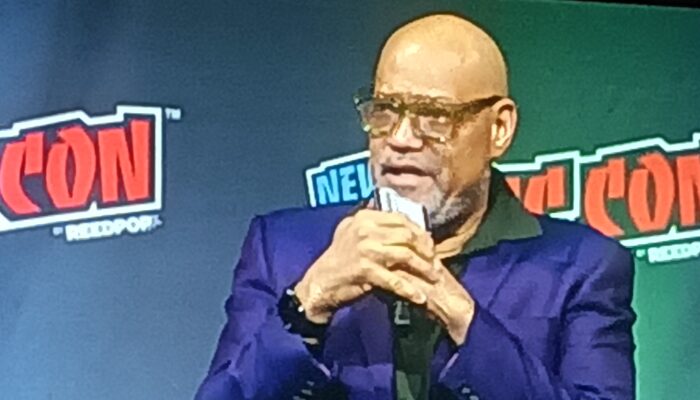 Laurence Fishburne Comic Con Laurence Fishburne Comic Con