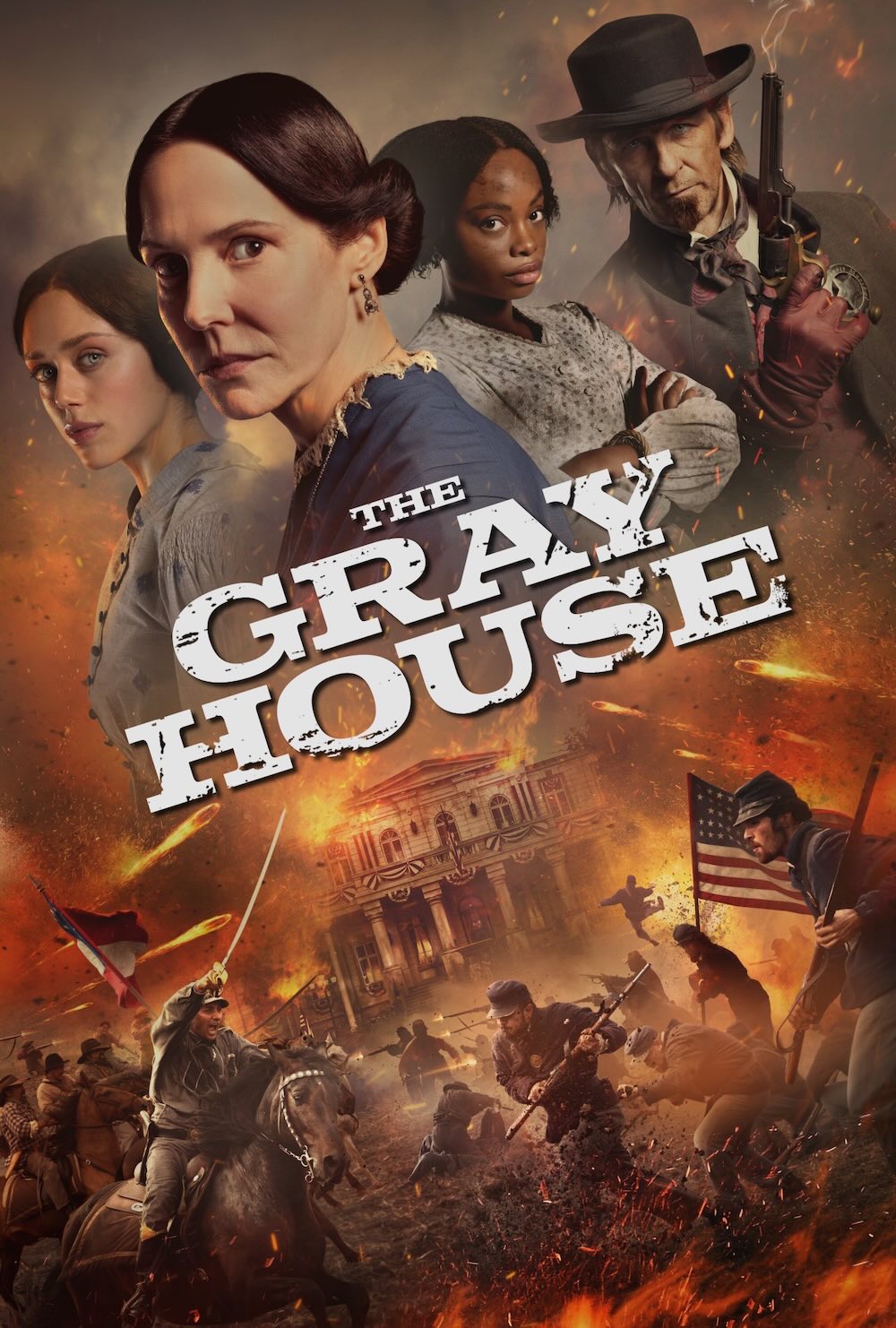 The Gray House (2026) TV Show Trailer: Mary-Louise Parker Stars In Prime Video's Civil War Spies Series The Gray House (2026) TV Show Trailer: Mary-Louise Parker stars in Prime Video's Civil War Spies Series