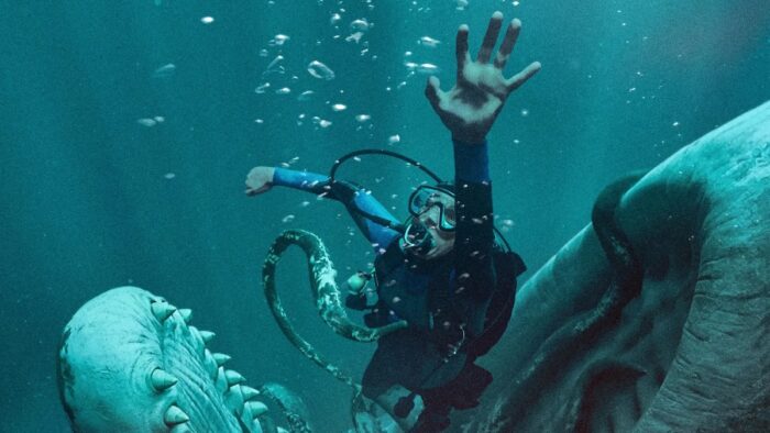 WHALEFALL (2026) Tráiler de la película: Un buzo queda atrapado dentro de un cachalote